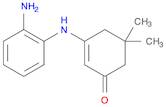 3-((2-Aminophenyl)amino)-5,5-dimethylcyclohex-2-enone