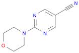 2-(4-MORPHOLINYL)-5-PYRIMIDINECARBONITRILE