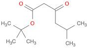 Hexanoic acid, 5-methyl-3-oxo-, 1,1-dimethylethyl ester