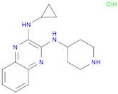 N2-Cyclopropyl-N3-(piperidin-4-yl)quinoxaline-2,3-diamine hydrochloride