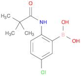 (5-Chloro-2-pivalaMidophenyl)boronic acid