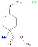 Methyl 1-amino-4-methoxycyclohexanecarboxylate hydrochloride