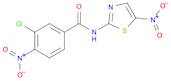 3-Chloro-4-nitro-N-(5-nitro-2-thiazolyl)-benzamide