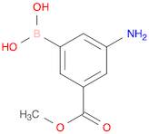 3-AMINO-5-METHOXYCARBONYLPHENYLBORONIC ACID, HCL