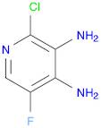 2-Chloro-5-fluoropyridine-3,4-diamine