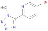 5-Bromo-2-(1-methyl-1H-tetrazol-5-yl)pyridine