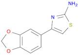 2-Thiazolamine, 4-(1,3-benzodioxol-5-yl)-