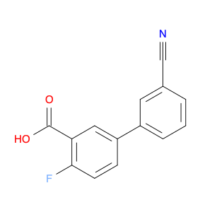 3'-Cyano-4-fluoro-[1,1'-biphenyl]-3-carboxylic acid