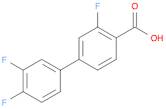 3,3',4'-Trifluoro-[1,1'-biphenyl]-4-carboxylic acid