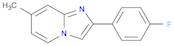 2-(4-Fluorophenyl)-7-methylimidazo[1,2-a]pyridine