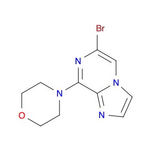 4-(6-Bromoimidazo[1,2-a]pyrazin-8-yl)morpholine