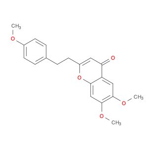 4H-1-Benzopyran-4-one,6,7-dimethoxy-2-[2-(4-methoxyphenyl)ethyl]-