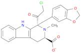 (1R,3R)-METHYL-1,2,3,4-TETRAHYDRO-2-CHLOROACETYL-1-(3,4-METHYLENEDIOXYPHENYL)-9H-PYRIDO[3,4-B]IN...