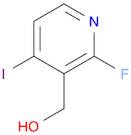 3-Pyridinemethanol,2-fluoro-4-iodo-