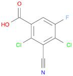 2,4-Dichloro-3-cyano-5-fluorobenzoic acid