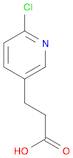 3-Pyridinepropanoicacid, 6-chloro-