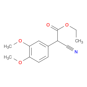 Ethyl 2-cyano-2-(3,4-dimethoxyphenyl)acetate