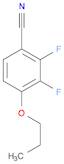 2,3-Difluoro-4-propoxybenzonitrile