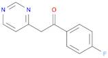 1-(4-Fluorophenyl)-2-(pyrimidin-4-yl)ethanone