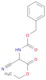 Acetic acid, cyano[[(phenylmethoxy)carbonyl]amino]-, ethyl ester