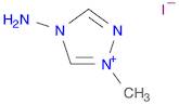 4-Amino-1-methyl-4H-1,2,4-triazol-1-ium iodide