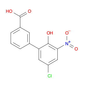 5'-Chloro-2'-hydroxy-3'-nitro-[1,1'-biphenyl]-3-carboxylic acid