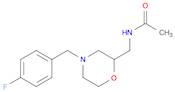 2-Acetylamidomethyl-4-(4-fluorobenzyl)morpholine