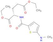 (S)-Diethyl 2-(5-(methylamino)thiophene-2-carboxamido)pentanedioate