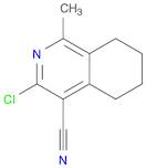 3-Chloro-1-methyl-5,6,7,8-tetrahydroisoquinoline-4-carbonitrile