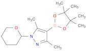 3,5-Dimethyl-1-(tetrahydro-2H-pyran-2-yl)-4-(4,4,5,5-tetramethyl-1,3,2-dioxaborolan-2-yl)-1H-pyraz…