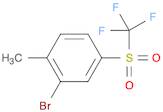 2-Bromo-1-methyl-4-(trifluoromethylsulfonyl)benzene