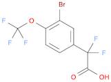 2-(3-Bromo-4-(trifluoromethoxy)phenyl)-2,2-difluoroacetic acid