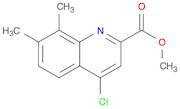 Methyl 4-chloro-7,8-dimethylquinoline-2-carboxylate