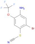 5-Bromo-4-thiocyanato-2-(trifluoromethoxy)aniline