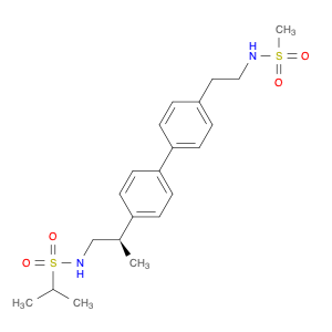 2-PROPANESULFONAMIDE, N-[(2R)-2-[4'-[2-[(METHYLSULFONYL)AMINO]ETHYL][1,1'-BIPHENYL]-4-YL]PROPYL]-