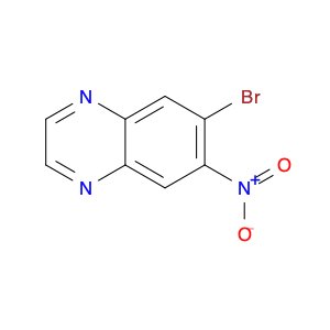 6-Bromo-7-nitroquinoxaline