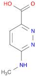 6-(Methylamino)pyridazine-3-carboxylic Acid