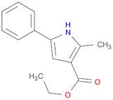 1H-Pyrrole-3-carboxylic acid, 2-methyl-5-phenyl-, ethyl ester