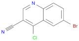 6-Bromo-4-chloroquinoline-3-carbonitrile