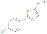 2-Thiophenecarboxaldehyde,5-(4-chlorophenyl)-