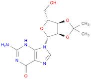 2-Amino-9-((3aR,4R,6R,6aR)-6-(hydroxymethyl)-2,2-dimethyltetrahydrofuro[3,4-d][1,3]dioxol-4-yl)-1H…