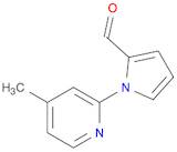 1-(4-METHYLPYRIDIN-2-YL)-1H-PYRROLE-2-CARBALDEHYDE