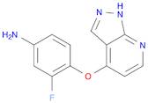 4-((1H-Pyrazolo[3,4-b]pyridin-4-yl)oxy)-3-fluoroaniline