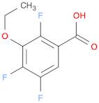 2,4,5-Trifluoro-3-ethoxybenzoic acid