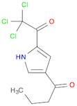 1-(5-(2,2,2-Trichloroacetyl)-1H-pyrrol-3-yl)butan-1-one