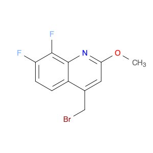 4-(Bromomethyl)-7,8-difluoro-2-methoxyquinoline