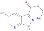 Ethyl 5-bromo-1H-pyrazolo[3,4-b]pyridine-3-carboxylate