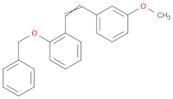 1-(Benzyloxy)-2-(3-methoxystyryl)benzene