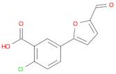 2-CHLORO-5-(5-FORMYL-2-FURYL)BENZOIC ACID