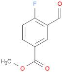 Methyl 4-fluoro-3-formylbenzoate